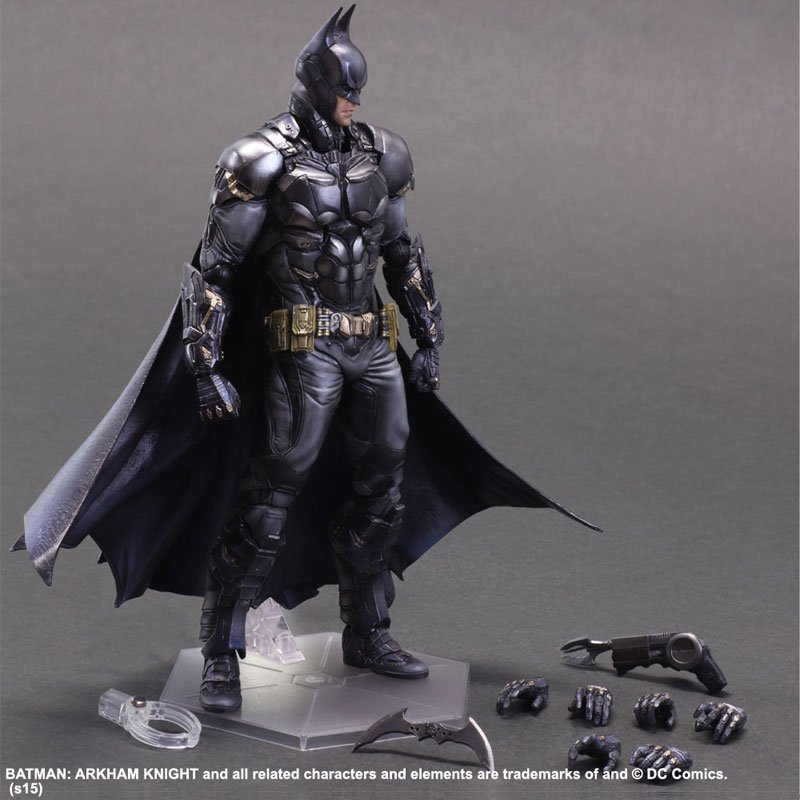 Illustration for article titled Closer Look At Play Arts Kai's New Batman Reveals The Swishiest Bat-Cape